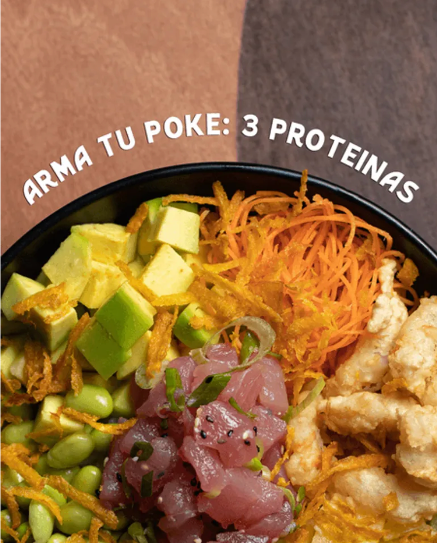 Arma tu Poke - 3 Proteínas