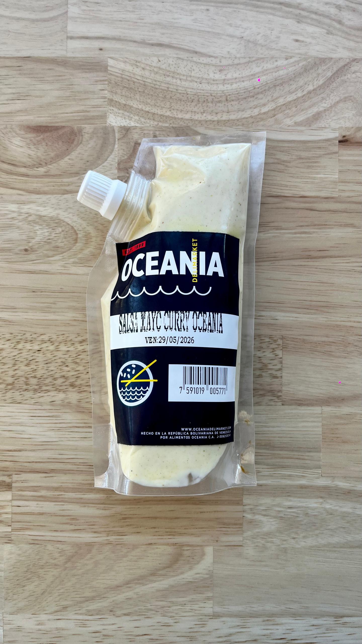 Salsa Mayo Curry 250gr - Oceanía
