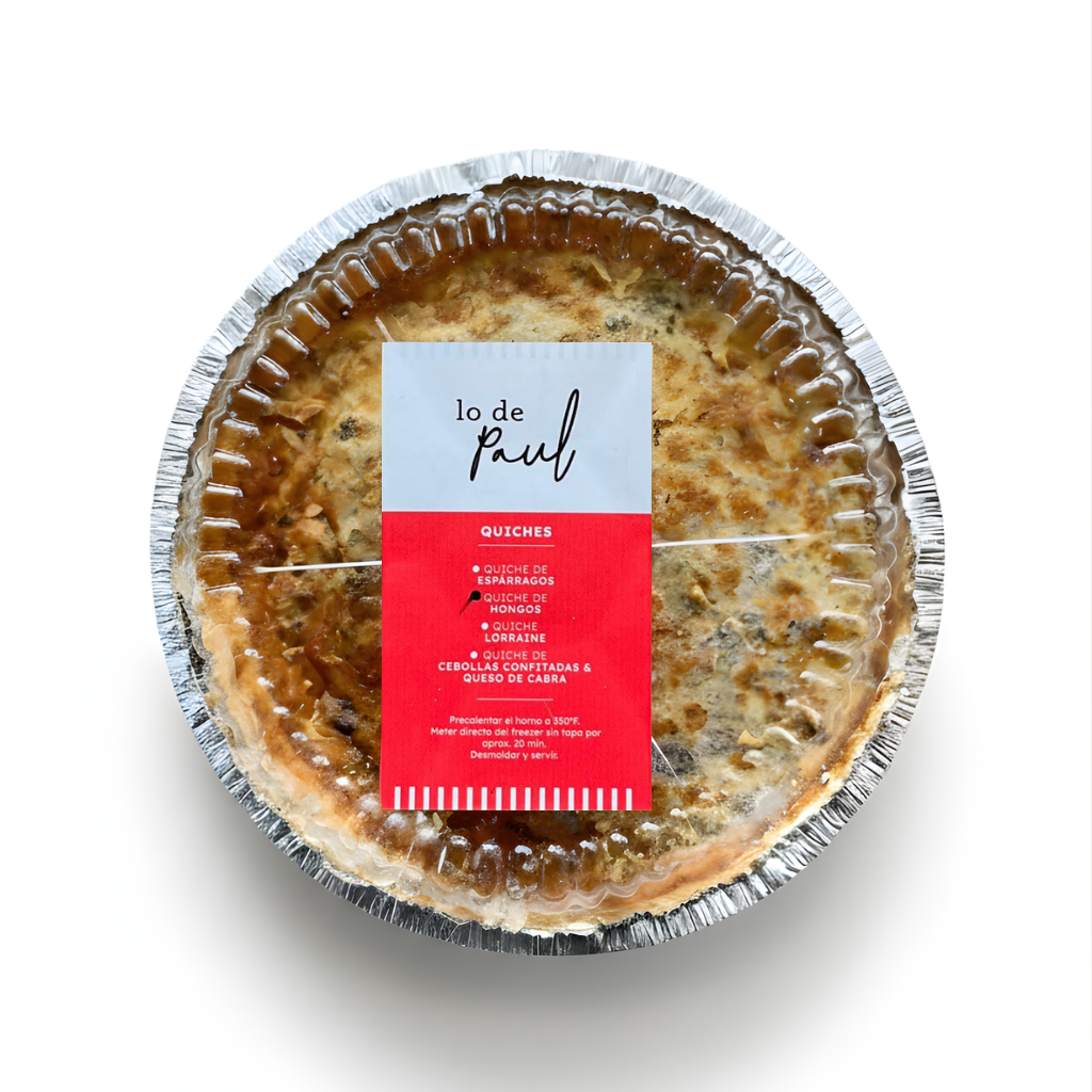 Quiche de Hongos - Lo de Paúl