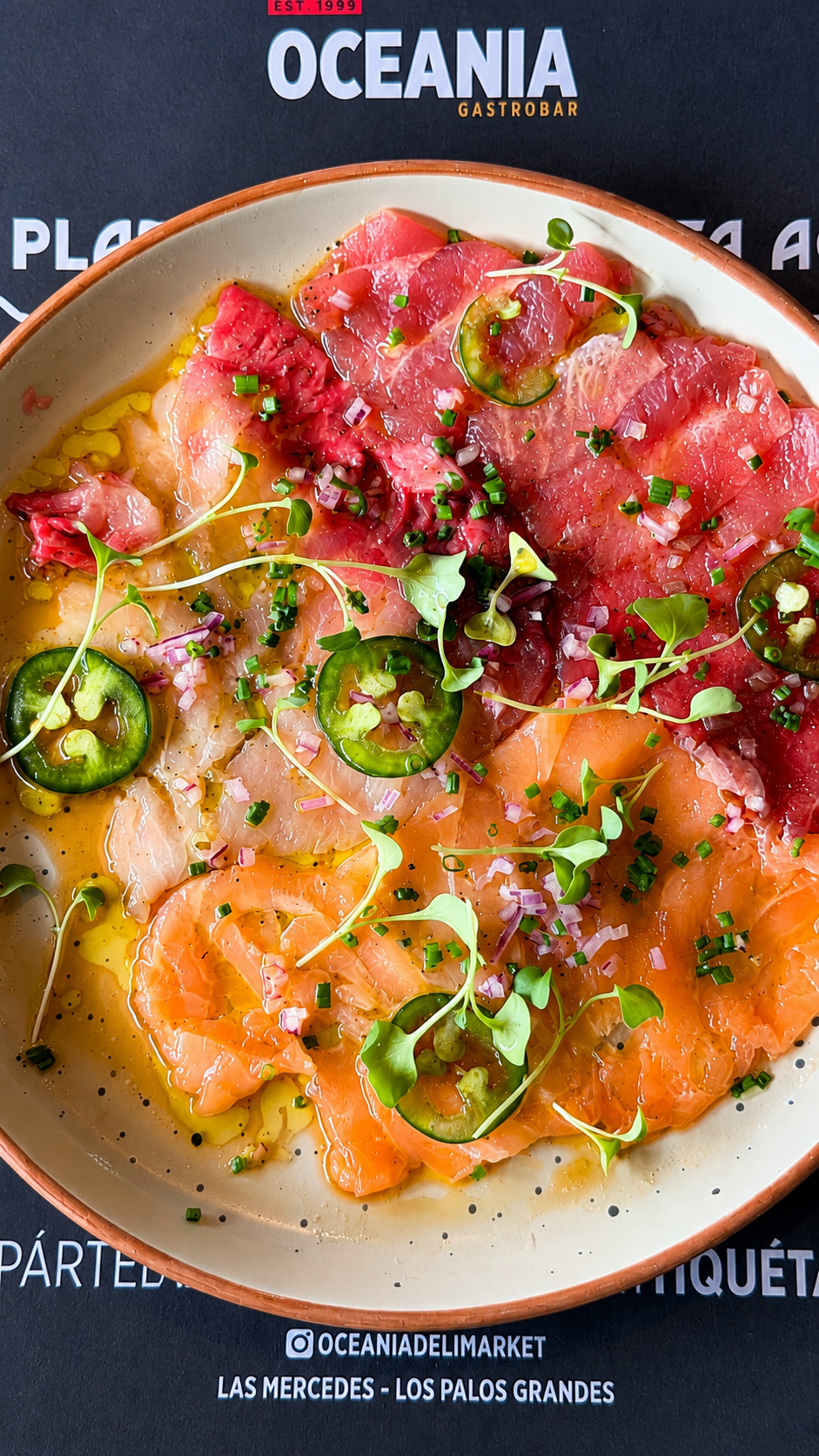 Carpaccio mixto