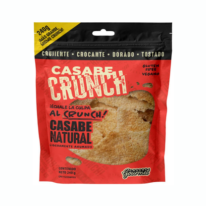 Casabe Crunch Natural 240gr - Casabe Gourmet
