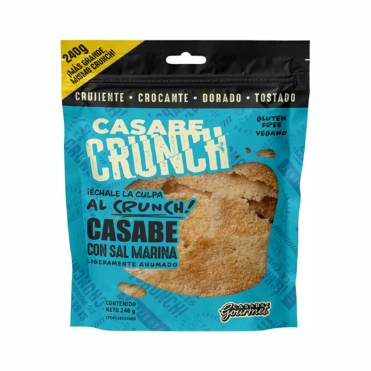 Casabe Crunch Sal Marina 240gr - Casabe Gourmet