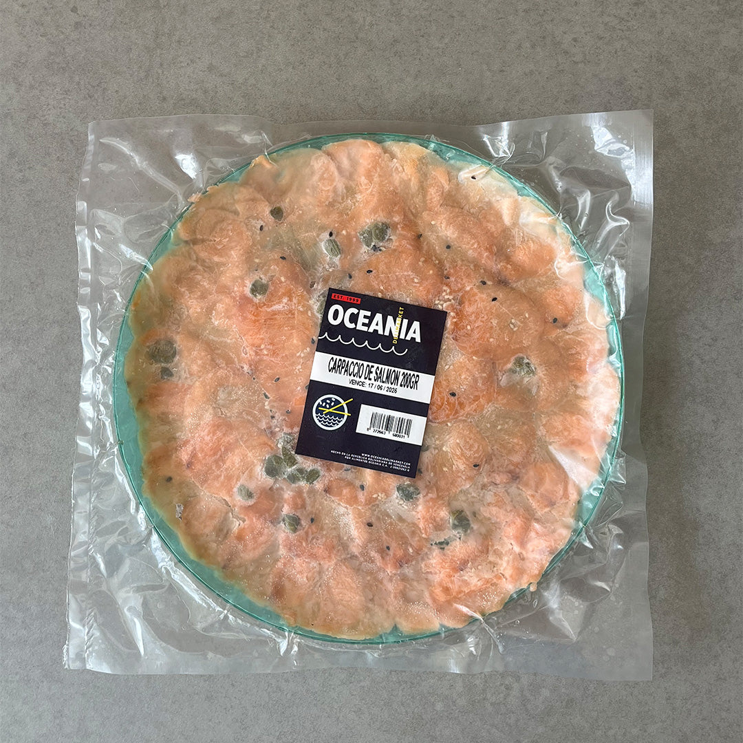 Carpaccio de Salmón 200gr - Oceanía