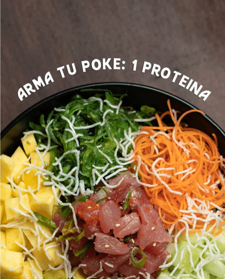 Arma tu Poke - 1 Proteína