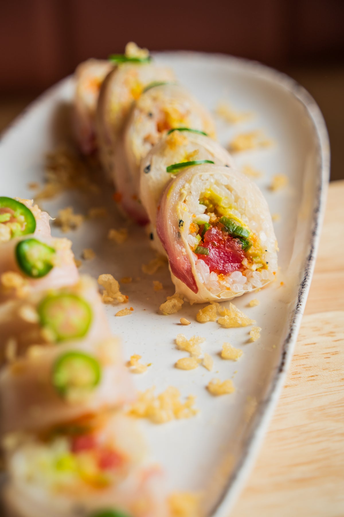 Hamachi tuna roll