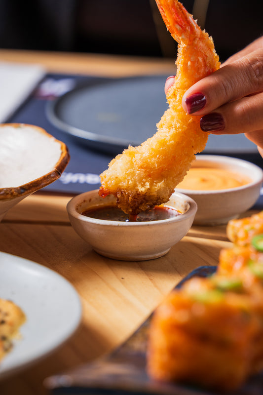 Langostinos Tempura