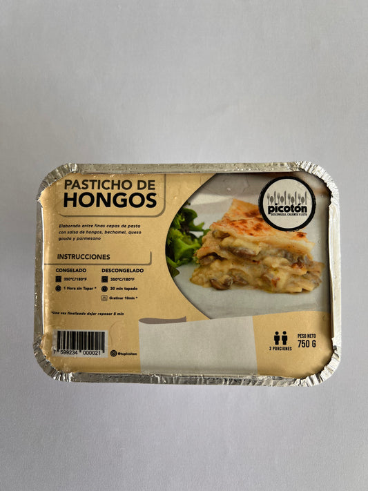 Pasticho de Hongos Pequeño - Picotón