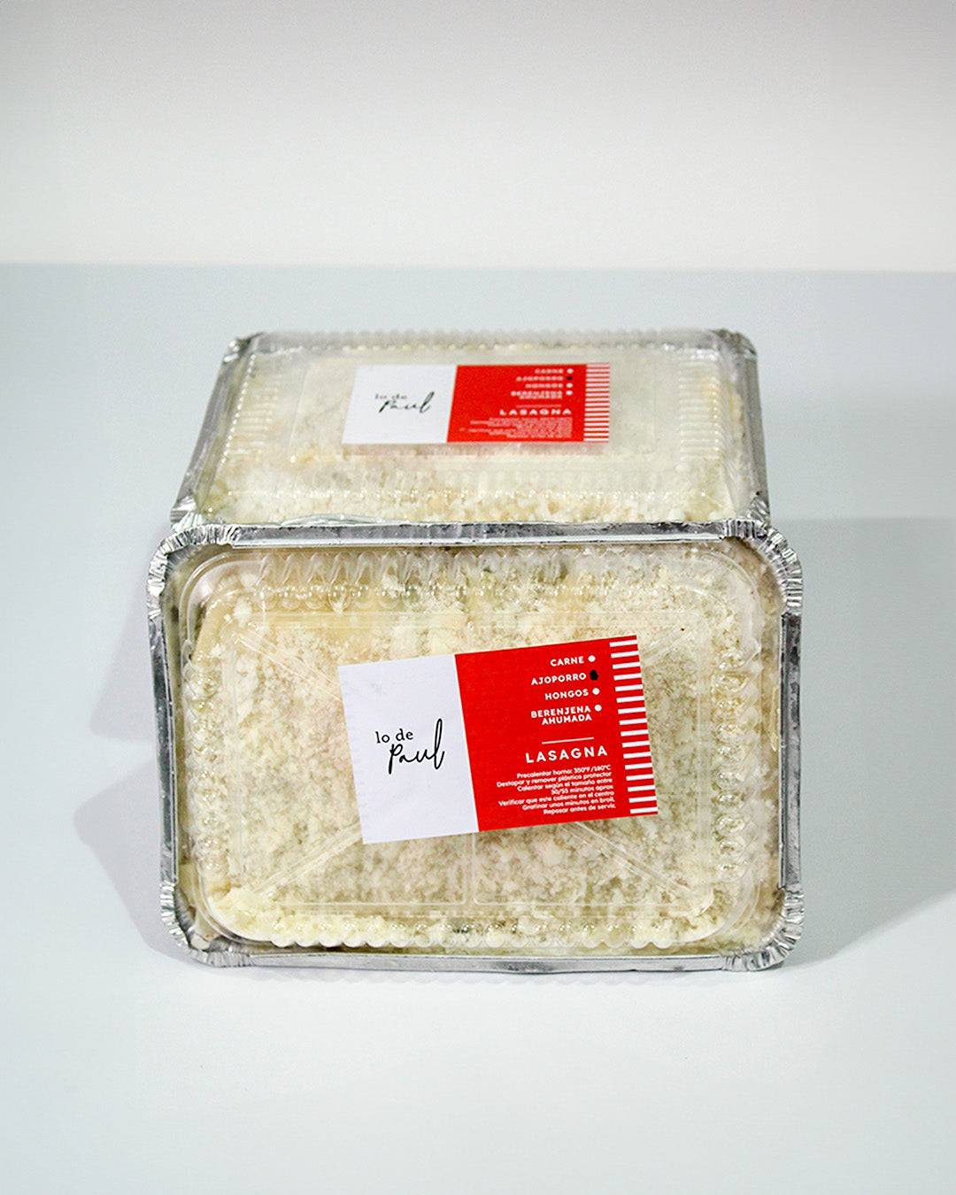 Lasagna de Ajoporro 980gr - Lo de Paúl