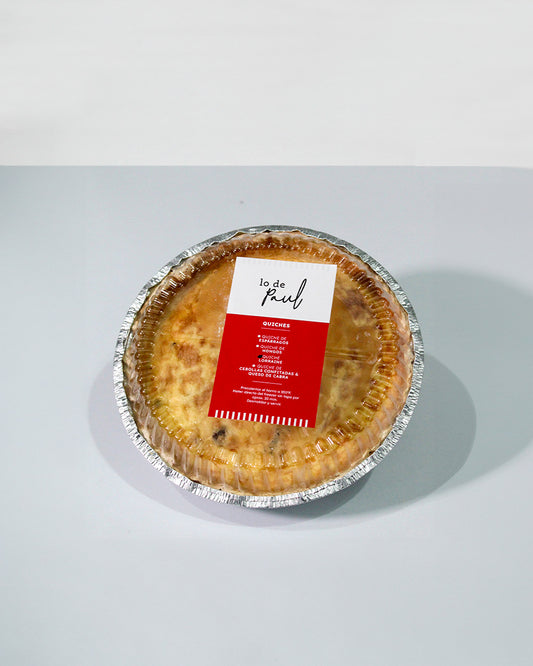 Quiche Lorraine (Queso y Tocineta) - Lo de Paúl