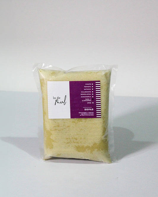 Sopa de Papa y Ajoporro 500gr - Lo de Paúl