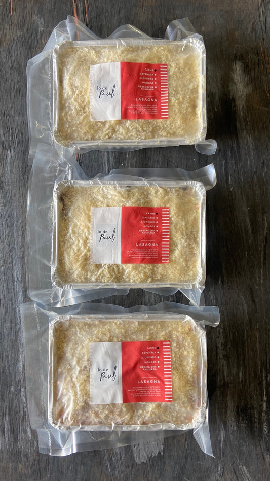 Lasagna de Carne 980gr - Lo de Paúl