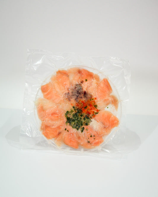 Tiradito Mixto de Curvina y Salmón 300gr - Oceanía