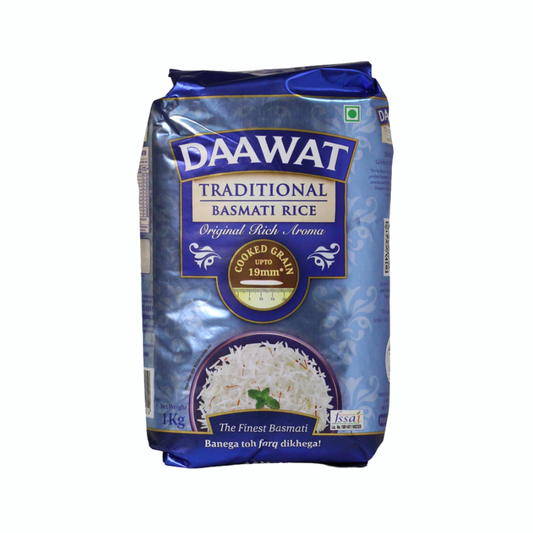 Arroz Basmati Tradicional 1kg - DAAWAT