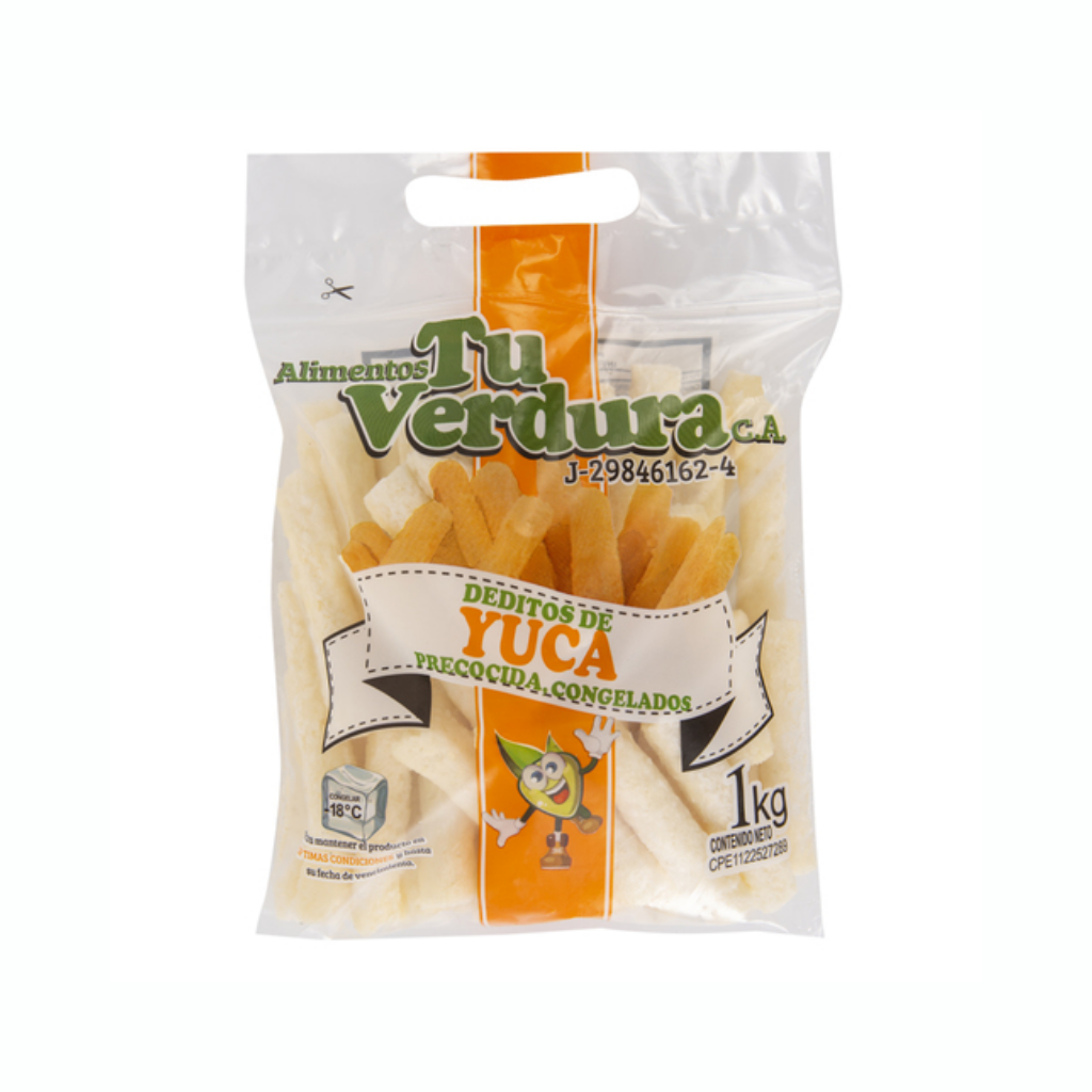 Deditos de Yuca 1kg - Tu Verdura