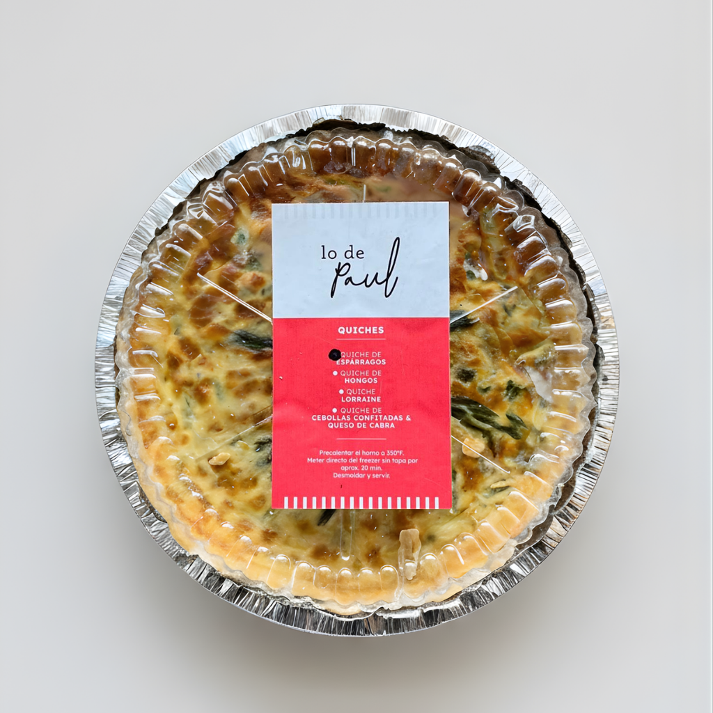 Quiche de Espárragos - Lo de Paúl