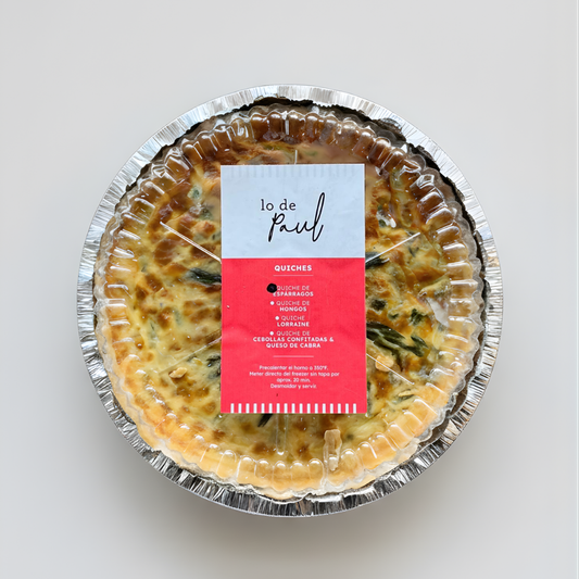 Quiche de Espárragos - Lo de Paúl