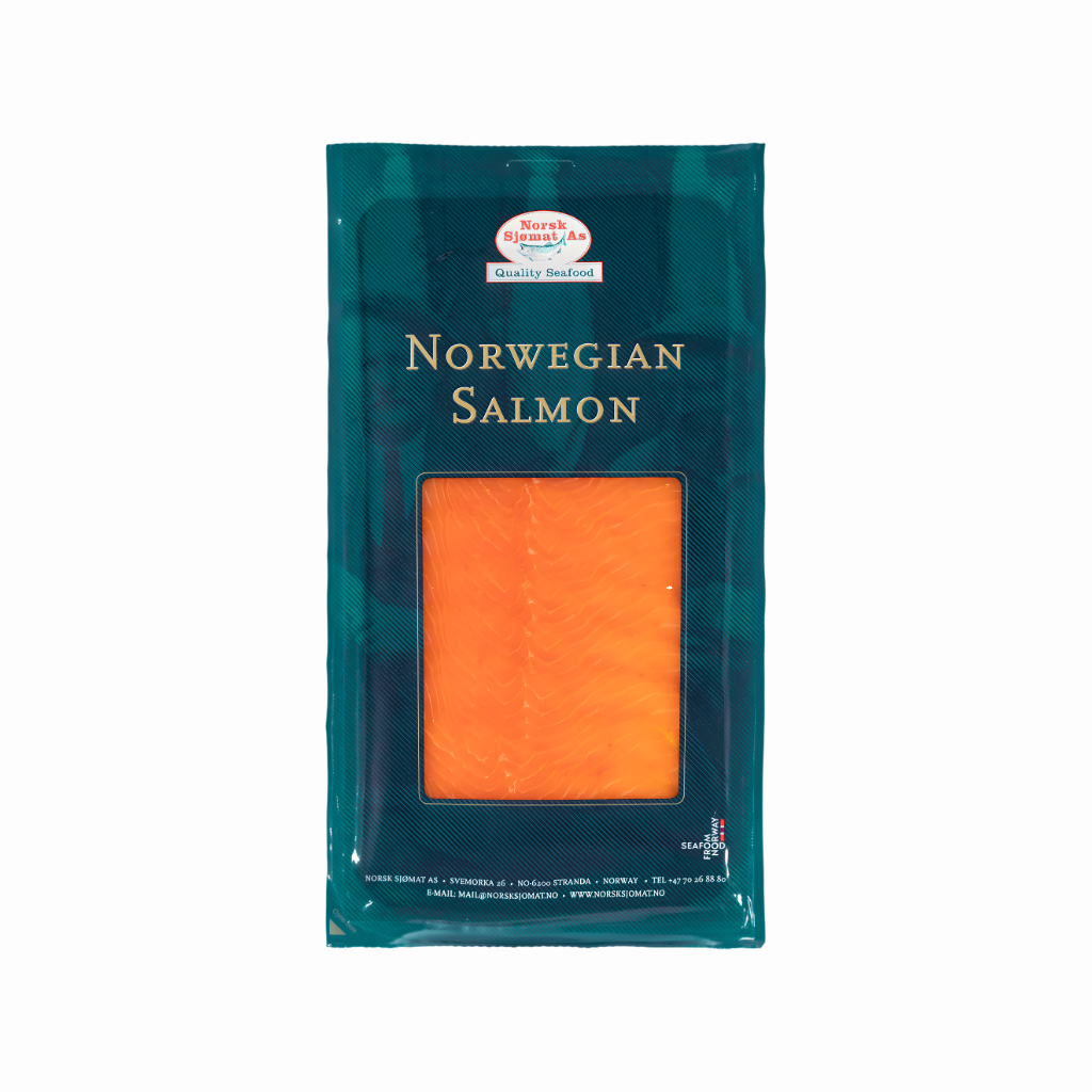 Salmón Ahumado Bajo en Sal 200gr - Norsk Sjømat Stranda AS