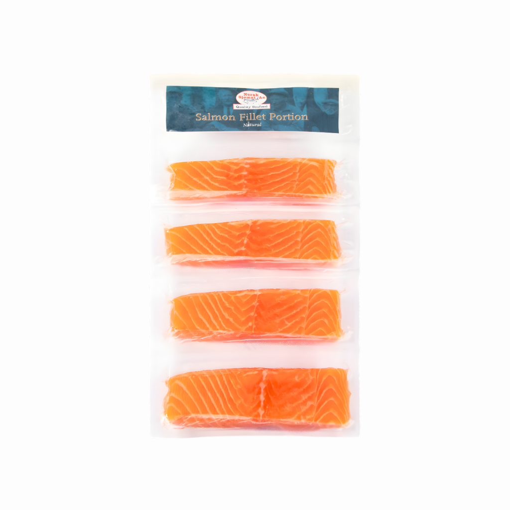 Churrasco de Salmón Noruego con Piel (4 x 125g) - Norsk Sjømat Stranda AS