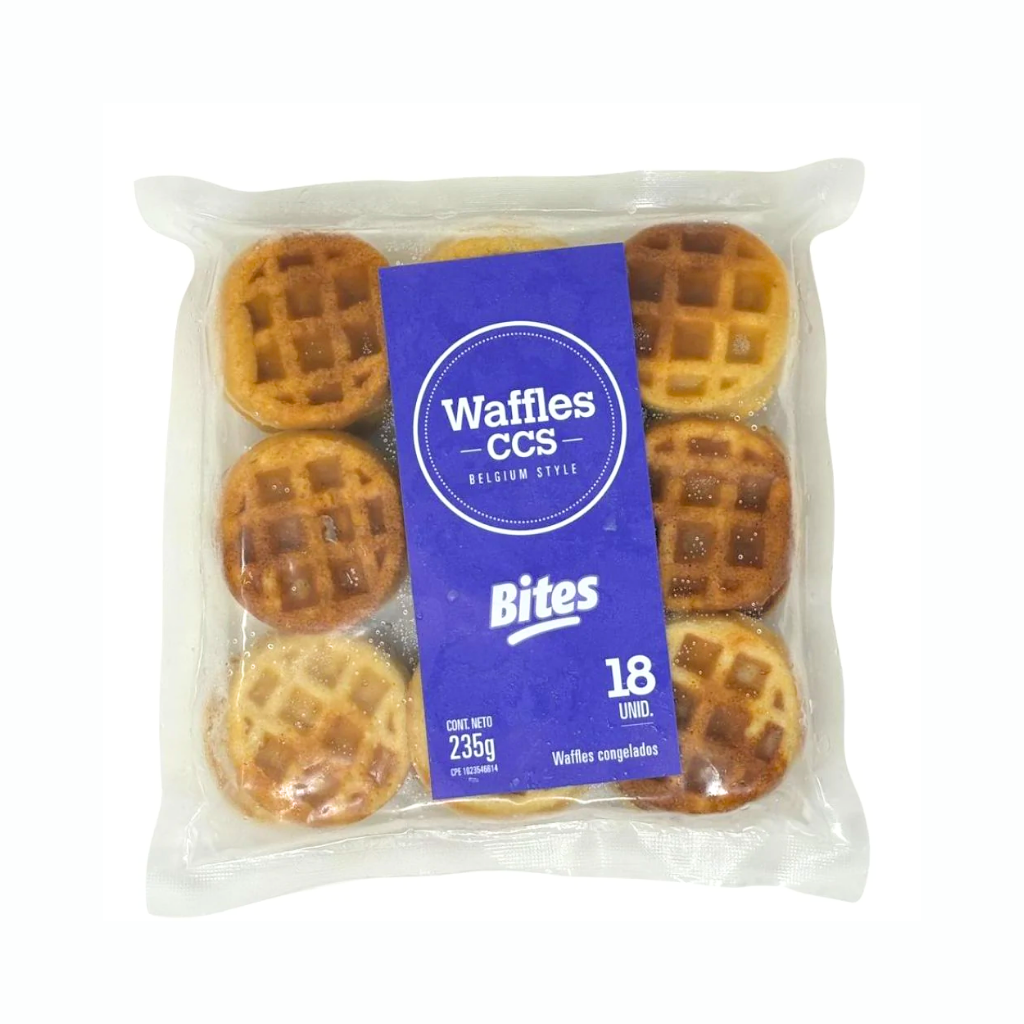 Waffle Bites 18un - Waffle CCS
