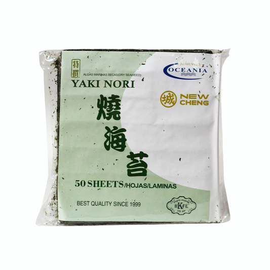 Alga Nori para Sushi 50 Hojas - Yaki Nori New Cheng